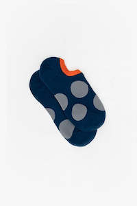 Bambino secret sock navy spot