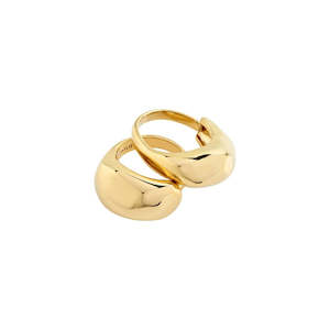 Light Recycled Ring 2-in-1 Set Gold Plated