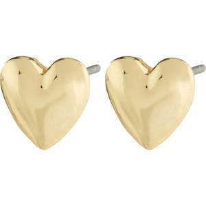 Sophia Recycled Heart Gold Plated