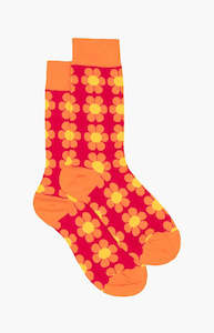 Footwear: Flower Power Socks