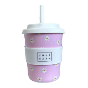 Chai Baby Keep Cup Kids Medium - Delightful Daisy