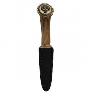 Clan Crest Stag Knife Sgian Dubh Kintail House