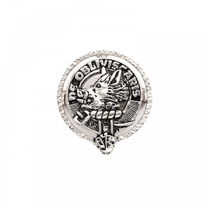 Clan Crest Small Badge / Brooch Kintail House