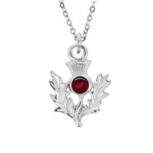 Birthstone Thistle Pendant Kintail House