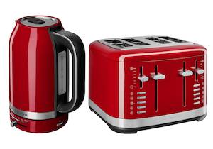 1.7L Variable Temperature Electric Kettle KEK1701 + 4 Slice Toaster KMT4109