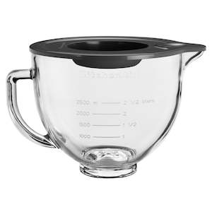 Stand Mixer Accessories: 4.7L Glass Bowl for Tilt-Head Stand Mixer KSM5GB