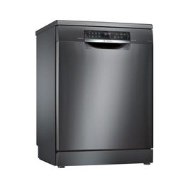 Bosch 60cm Series 6 Freestanding Dishwasher Black Black - SMS6HCB01A - Kitchen Things