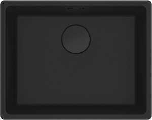 Household appliance: Franke Maris Single Bowl 520mm Matt Black Flushmount Sink