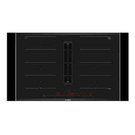 BOSCH 80cm Induction Hob with Integrated Ventilation System Black Ceramic Glass …