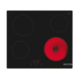 Household appliance: Bosch Series 4 60cm Electric Cooktop Black - PKE611BA2A - Kitchen Things