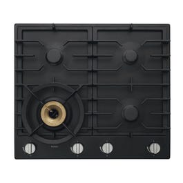 ASKO 60cm 4 Burner Gas Cooktop Graphite Black - HG1666AD - Kitchen Things