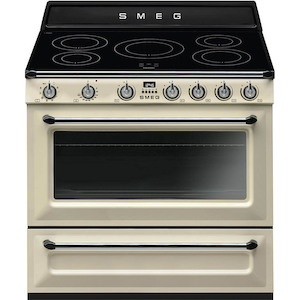 Smeg Victoria 90cm Freestanding Oven with Induction Cooktop