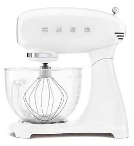 Household appliance: Smeg Stand Mixer White - SMF13WHAU - Kitchen Things