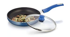 Kitchenware: Devidayal Non Stick Fry Pan with Lid (240 MM)