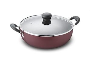 Kitchenware: Sapphire Non stick Kadhai Induction Base 3 sizes