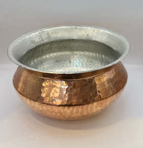 Kitchenware: Copper body biryani pot/copper handi pot