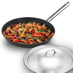 Hawkins Futura 30 cm Frying Pan, Non Stick Fry Pan with Stainless Steel Handle a…