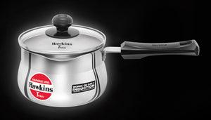 Hawkins Tea Pan/milk pan/sauce pan 2 Litre with Glass lid CODE:SST20G