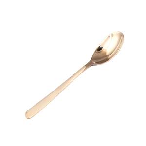 Kitchenware: Bronze(kansa) PURE Golden Plain Spoon