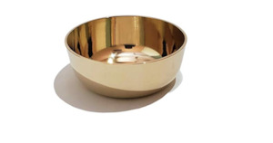 Kitchenware: Bronze(kansa) PURE Golden Plain bowl