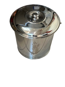 Kitchenware: Stainless Steel Bucket With Lid 10L, 14L, 17L