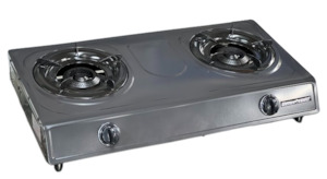 Kitchenware: Double Burner Gas Cooker AUTO IGNITION Countertop Outdoor use