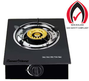 1 Single Burner Gas Stove Tempered Glass Countertop Gas For Outdoor use