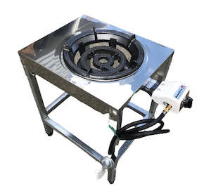 Auto Ignition LARGE Ring Gas Burner with Stainless Steel  Stand