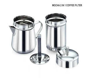 Expresso Stainless Steel South Indian Filter Coffee/Kaapi Drip Maker (360ML) 2in1