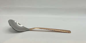 Kitchenware: Steel Copper Serving spoon