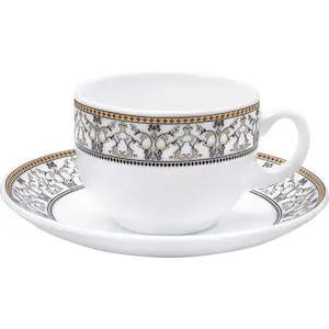 LaOpala Diva Moroccan Gold Tea Cup & Saucers Set of 6 (160ml)