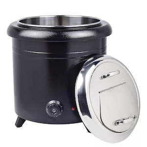 Electric Soup Kettle Soup Buffet Food Warmer Container 13L