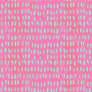 Fabric 1: Bright World 43580-108 Strokes Bright Pink