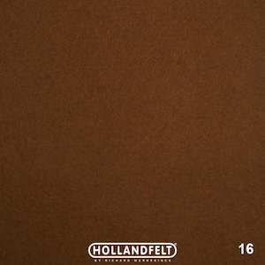 100% Wool Felt Colour 16 - Brown