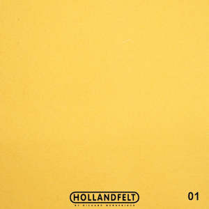 Copy of 100% Wool Felt Colour 1 - Yellow