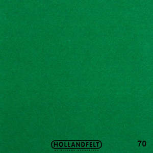 100% Wool Felt Colour 70 - Card Green