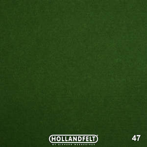 100% Wool Felt Colour 47 - Loden Green