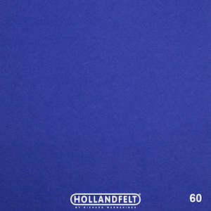 100% Wool Felt Colour 60 - Cobalt Blue