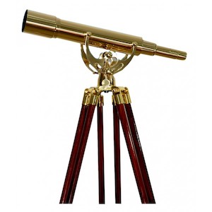 Saxon 15-45x50 Brass Telescope Kiwi Binoculars