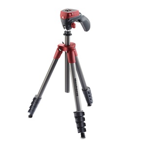 MF COMPACT ACTION TRIPOD RED Kiwi Binoculars