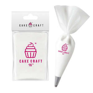 Reusable cotton piping icing decorating bag 16 inch