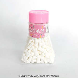 White Dog Bone sprinkles 100g by sprinkd