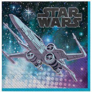 Cake: Star Wars Galaxy Lunch Napkins (16)