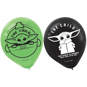 Cake: Star Wars Mandalorian balloons pack 6