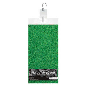 Soccer fanatic grass tablecover