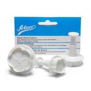 Cake: Ateco plunger ejector cutter set 3 Daffodil