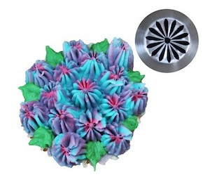 50% OFF SPECIAL Large flower icing tip Multi Petal Daisy Russian Style