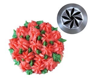 50% OFF SPECIAL Large flower icing tip Flower Swirl Russian Style