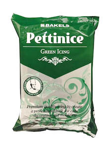 750g Bakels Pettinice fondant icing Green