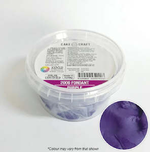 Cake Craft 200g fondant icing Purple